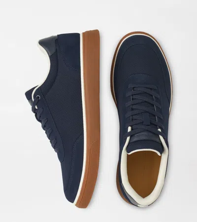 Peter Millar Drift Mesh Sneaker In Blue