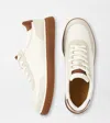 Peter Millar Drift Mesh Sneaker In White