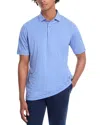 Peter Millar Dunnes Performance Jersey Polo Shirt In Blue Sea