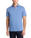 Peter Millar Dunnes Performance Polo Shirt In Blue