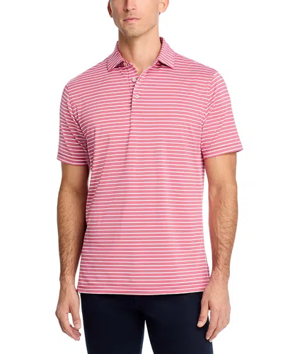 Peter Millar Dunnes Performance Polo Shirt In Pink