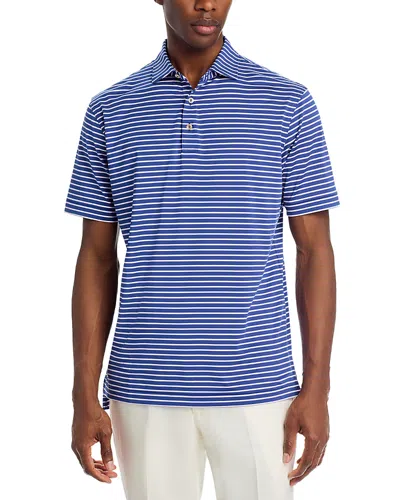 Peter Millar Dunnes Performance Polo Shirt In Sport Navy