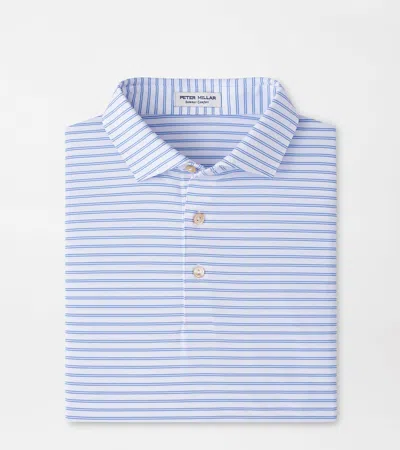Peter Millar Eden Performance Jersey Polo In White