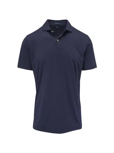 Peter Millar Empire Performance Polo Shirt In Blue