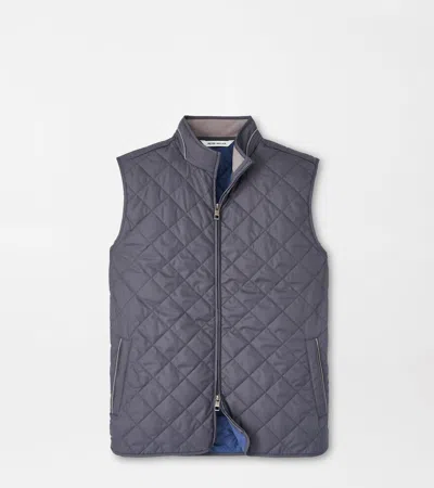 Peter Millar Essex Gilet In Grey