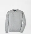 Peter Millar Excursionist Flex Crew Gale Grey In Gray