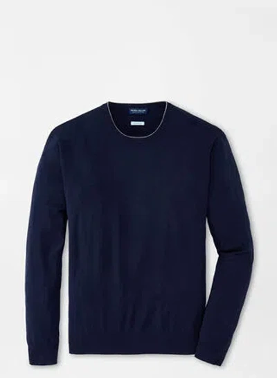 Peter Millar Excursionist Flex Crew In Navy