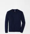 Peter Millar Excursionist Flex Crew Navy In Blue
