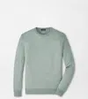 Peter Millar Excursionist Flex Crew Willow In Green