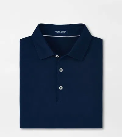 Peter Millar Excursionist Flex Polo In Blue