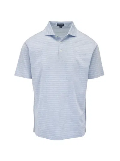 Peter Millar Excursionist Flex Polo Shirt In Blue