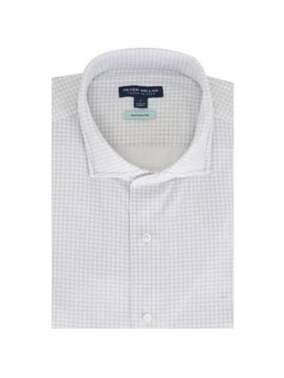 Peter Millar Excursionist Flex Shirt In Gray