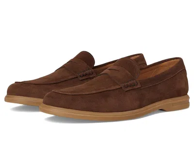 Peter Millar Excursionist Penny Loafers In Brown