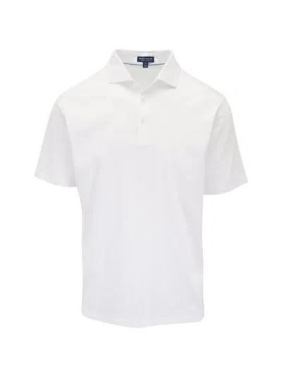 Peter Millar Excursionist Polo Shirt In White