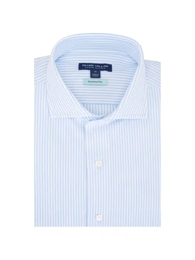 Peter Millar Excursionist Striped Shirt In Blue