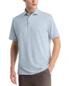 Peter Millar Crown Crafted Albatross Cotton Blend Pique Polo Shirt In White
