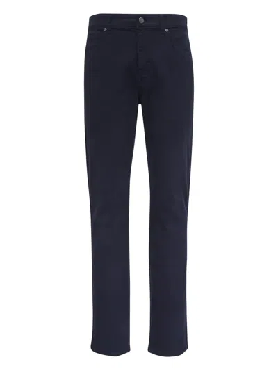 Peter Millar Five Pocket Pant In Blue