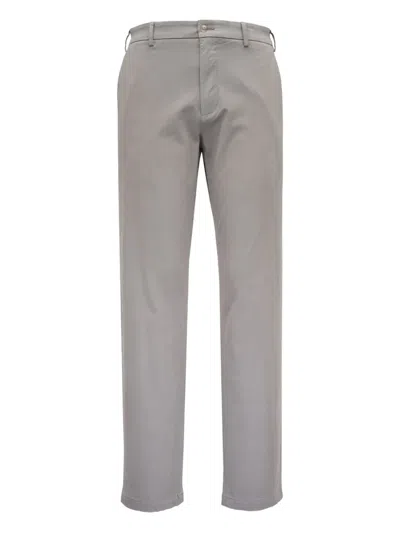 Peter Millar Flat-front Trousers In Gray