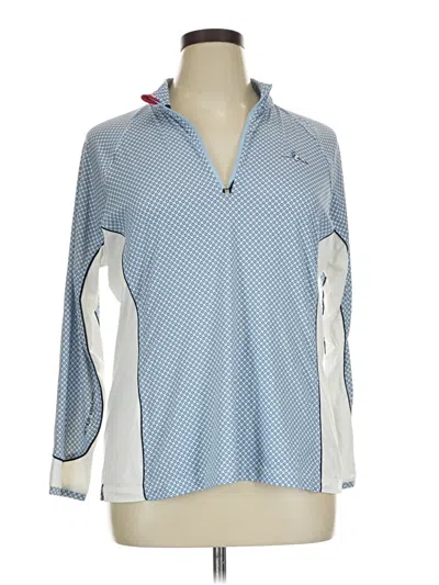 Pre-owned Peter Millar Fleece Jacket In Blue