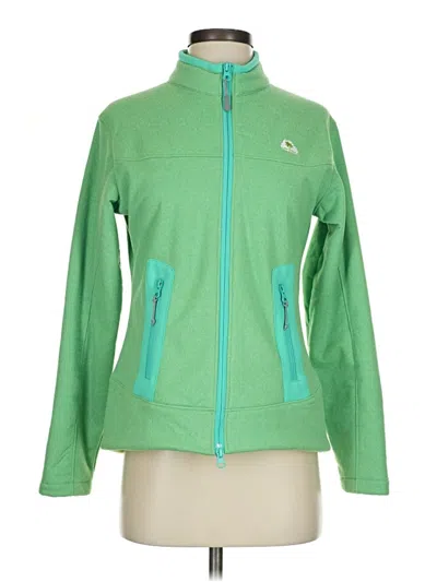 Pre-owned Peter Millar Fleece Jacket In Green