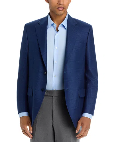 Peter Millar Flynn Classic Fit Tonal Plaid Sport Coat In Blue