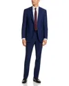 Peter Millar Flynn Micro Houndstooth Regular Fit Suit In Blue