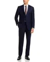 Peter Millar Flynn Solid Classic Wool Regular Fit Suit In Blue