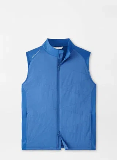 Peter Millar Fuse Hybrid Gilet In Sailor Blue