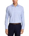 Peter Millar Garrow Crown Lite Cotton Stretch Sport Shirt In Blue