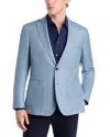 Peter Millar Gavin Herringbone Soft Jacket In Angelite