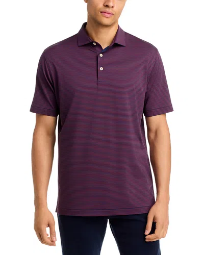 Peter Millar Hales Performance Jersey Polo In Pink