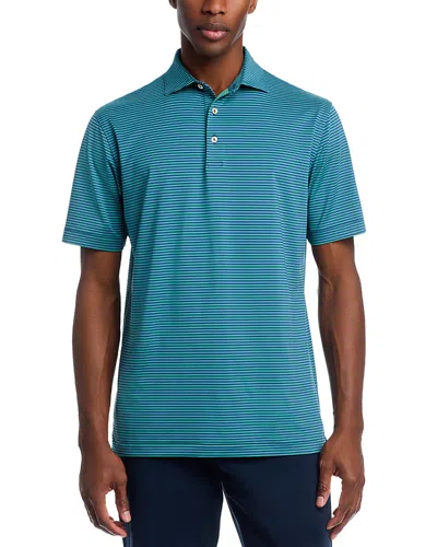 Peter Millar Hales Performance Polo Shirt In Green