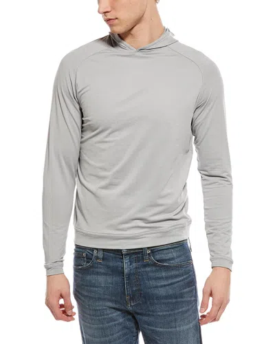 Peter Millar Hoodie In Gray