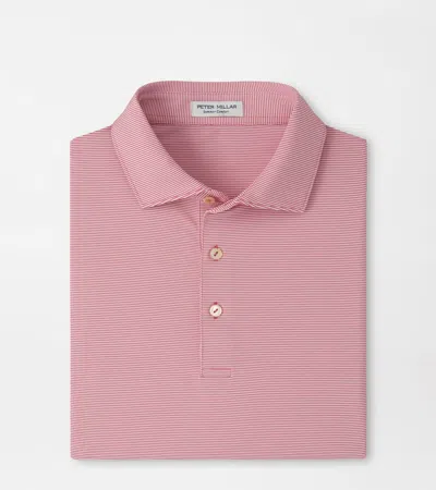 Peter Millar Jubilee Performance Jersey Polo In Pink