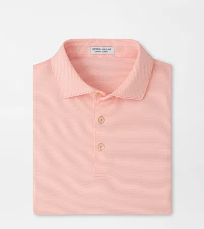 Peter Millar Jubilee Performance Jersey Polo In Pink