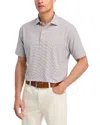 Peter Millar Jubilee Performance Jersey Polo Shirt In Gray