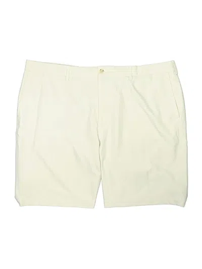 Pre-owned Peter Millar Khaki Shorts In Ivory