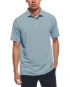 Peter Millar Linden Performance Jersey Polo Shirt In Blue