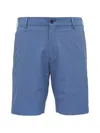 Peter Millar Logo-detail Shorts In Blue