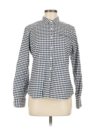 Pre-owned Peter Millar Long Sleeve Button Down Shirt In Blue