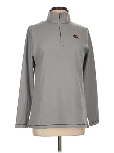Pre-owned Peter Millar Long Sleeve Top Gray Turtleneck Tops