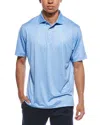 Peter Millar Macaw Performance Jersey Polo Shirt In Blue