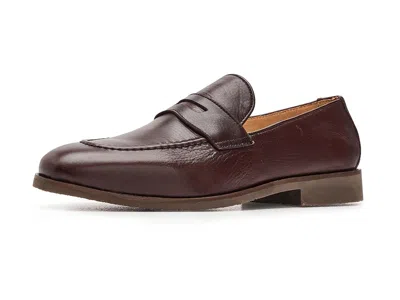 Peter Millar Madison Penny Loafer In Brown
