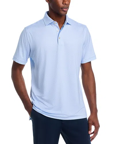 Peter Millar Medina Performance Polo Shirt In Blue
