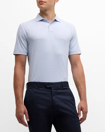 PETER MILLAR MEN'S AMBROSE PERFORMANCE JERSEY POLO SHIRT