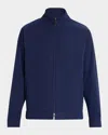 Peter Millar Men & Apos;s Bleecker Wind-resistant Jacket In Blue