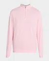 Peter Millar Crown Comfort Stripe Pullover Sweater In Neutral