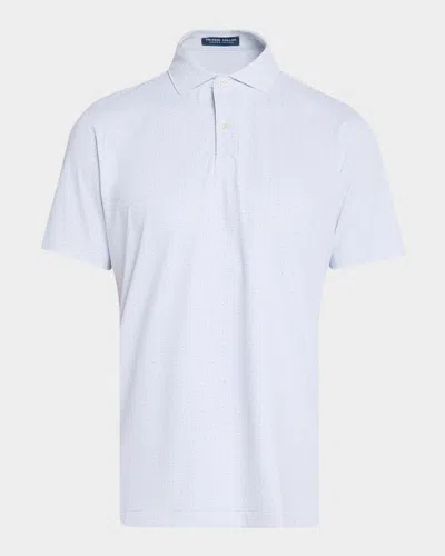 Peter Millar Men & Apos;s Crown Crafted Alder Performance Jersey Polo Shirt In Blue