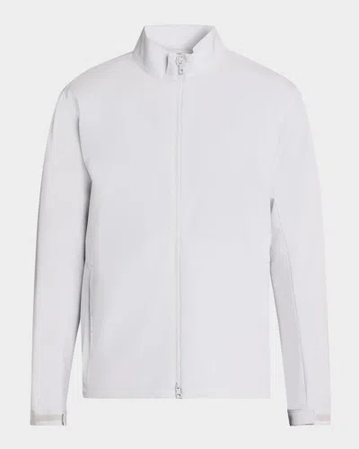 Peter Millar Men & Apos;s Dunes Wind-resistant Jacket In White