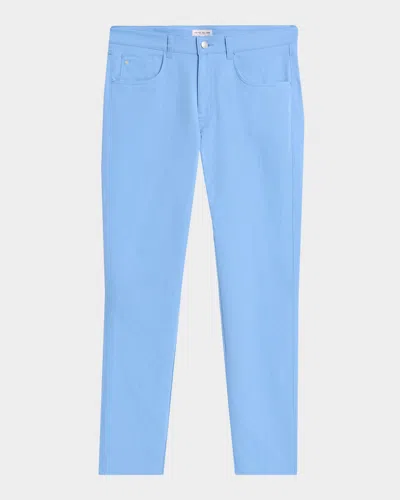 Peter Millar Men & Apos;s Eb66 Performance Five-pocket Pants In Blue